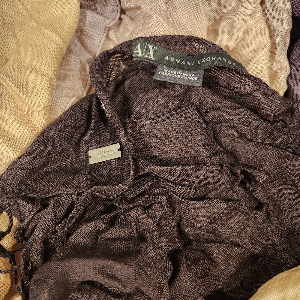 Armani Exchange Ombre Scarf